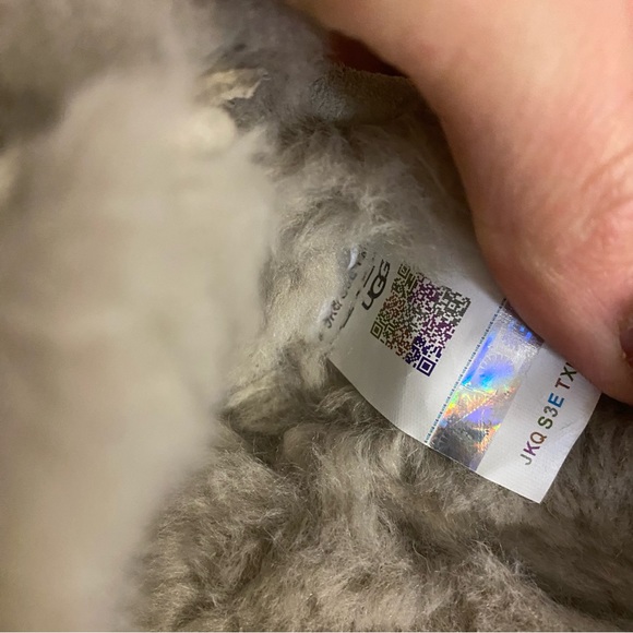 UGG | Dakota Double Bow Moccasin Slippers In Goat Gray Size 10 NEW - Picture 8 of 14